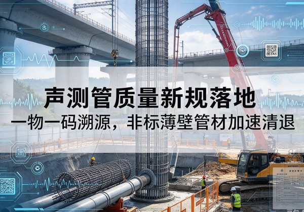苏州声测管质量新规落地，一物一码溯源，非标薄壁管材加速清退