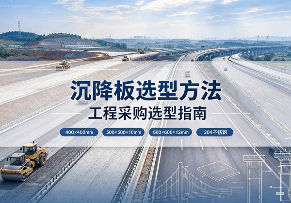 苏州沉降板选择方法